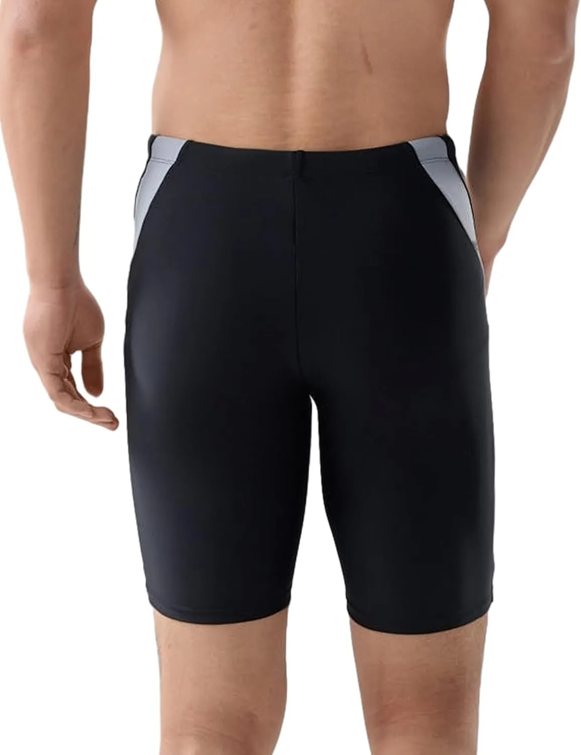 361 Swim Jammers for Men, Pro Racing Training Swimsuit, Chlorine Resistant Endurance Mens Swim Suit Swimwear Tech Pant