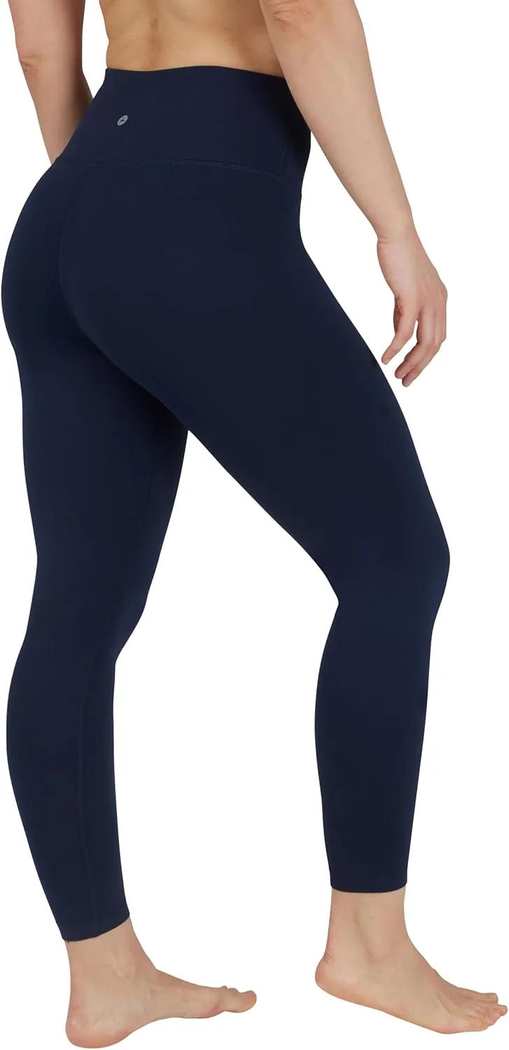 90 Degree By Reflex Ankle Length High Waist Power Flex Leggings - 7/8 Tummy Control Yoga Pants
