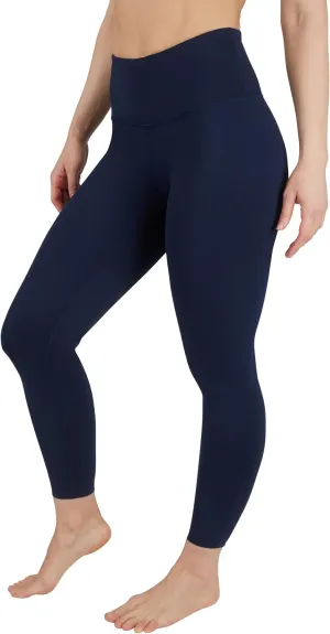 90 Degree By Reflex Ankle Length High Waist Power Flex Leggings - 7/8 Tummy Control Yoga Pants