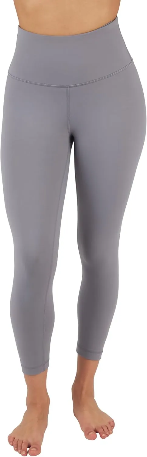 90 Degree By Reflex Womens High Waisted Leggings Capri Workout Yoga Pants