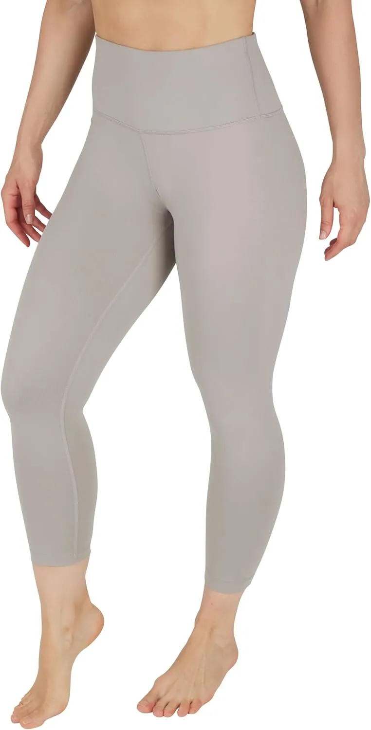 90 Degree By Reflex Womens High Waisted Leggings Capri Workout Yoga Pants