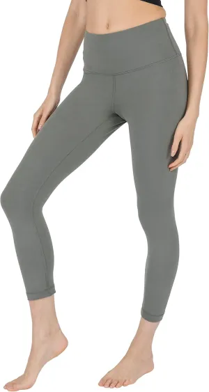 90 Degree By Reflex Womens High Waisted Leggings Capri Workout Yoga Pants