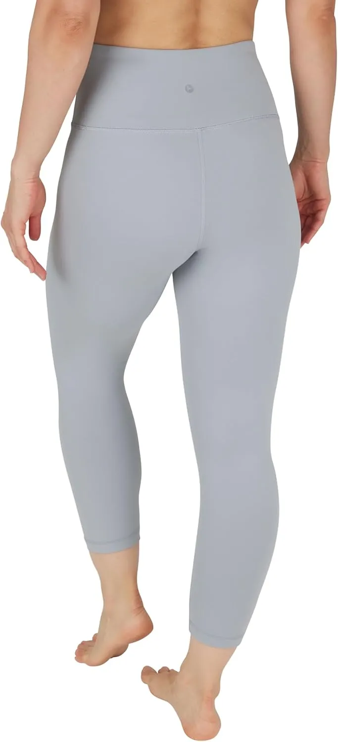 90 Degree By Reflex Womens High Waisted Leggings Capri Workout Yoga Pants