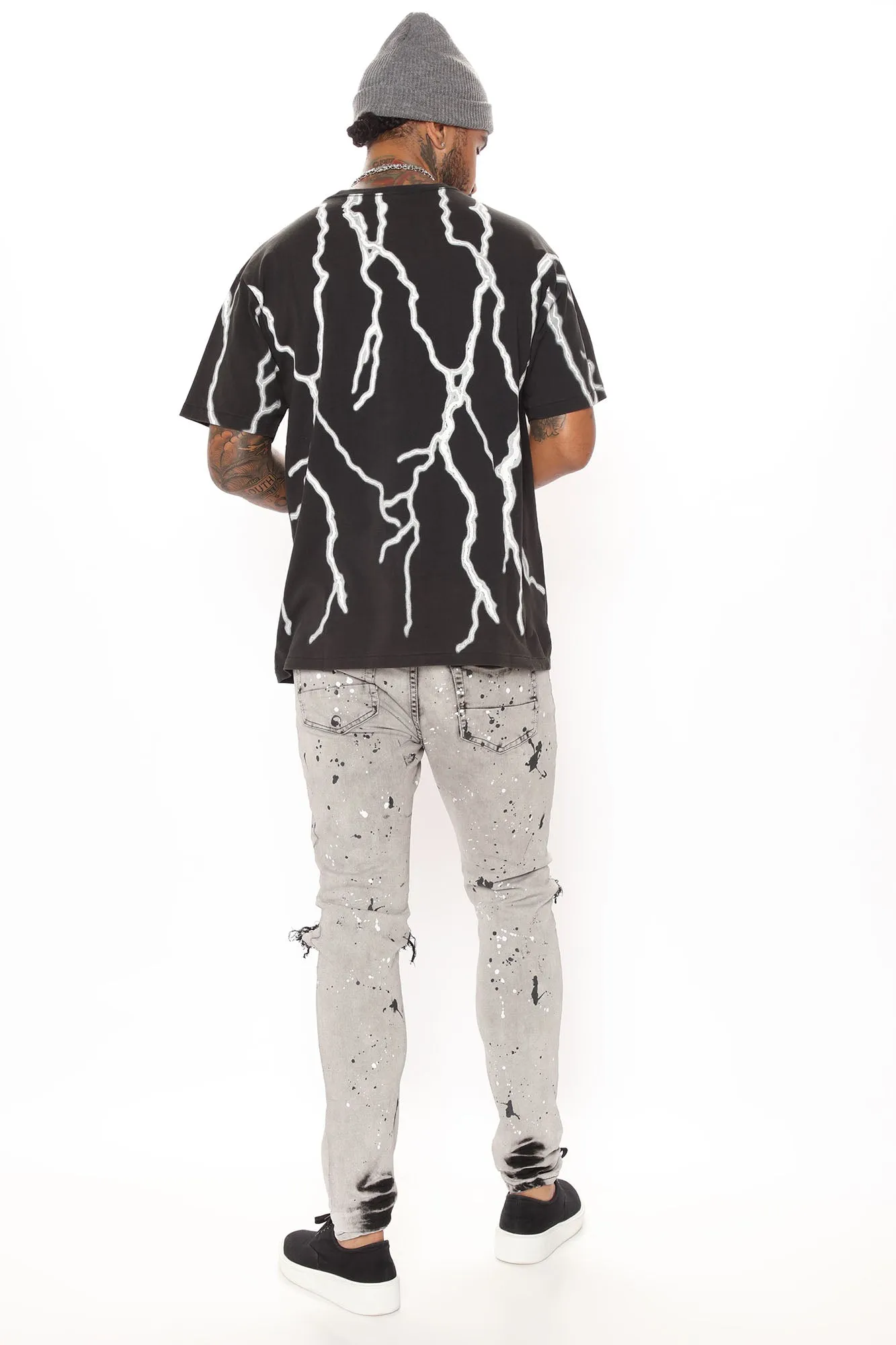 Abel Skinny Jean - Grey