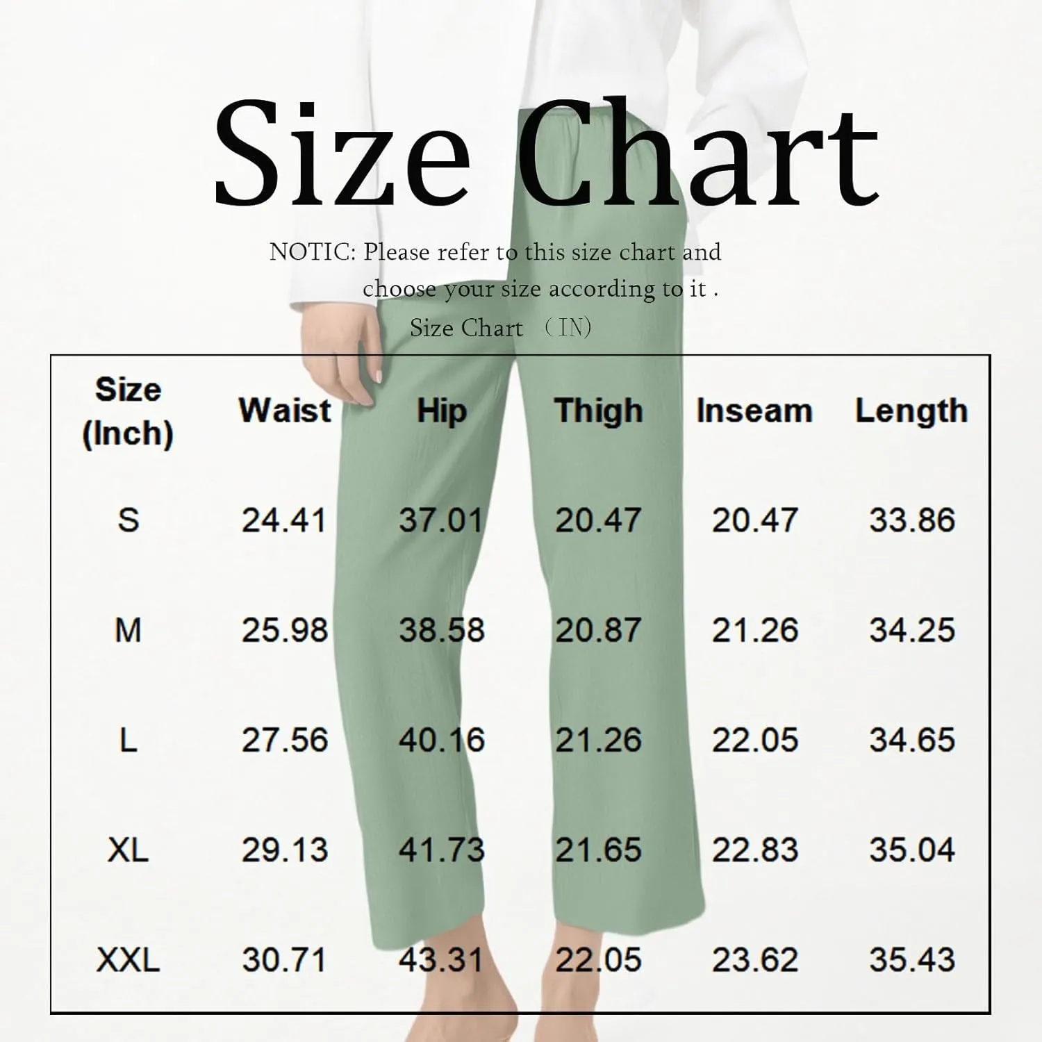 ADHOWBEW Capri Pants for Women Casual Comfy Cotton Summer Trendy Wide Leg Flowy High Waist Lounge Trousers with Pockets