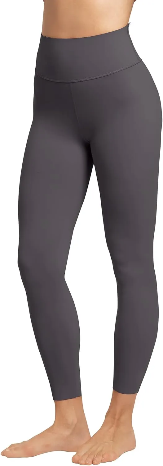 AKASO Womens High Waisted Yoga Pants, 7/8 Length Workout Leggings Naked Feeling Tummy Control Tights