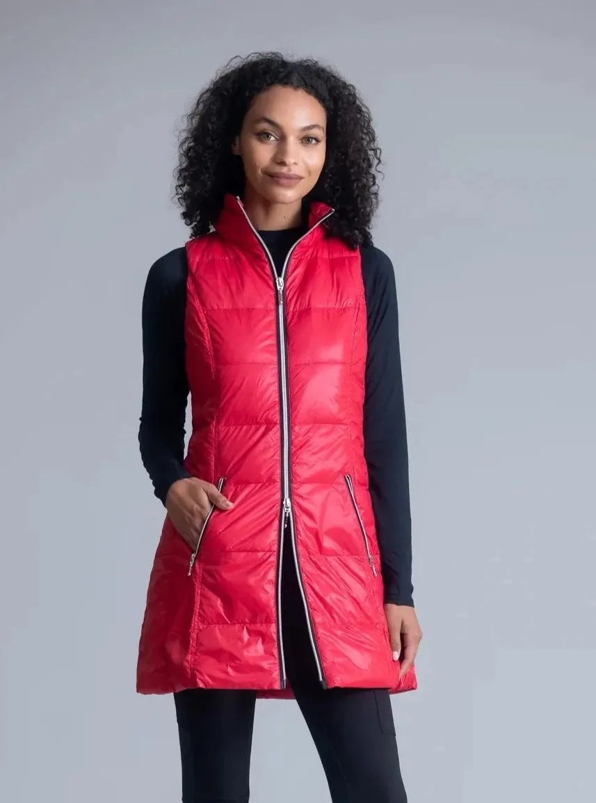 Anorak Long Nylon Down Vest [CRYRE-50171CAZ]