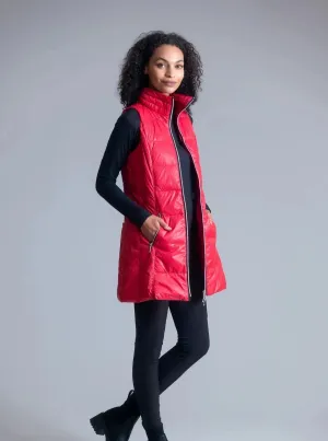 Anorak Long Nylon Down Vest [CRYRE-50171CAZ]