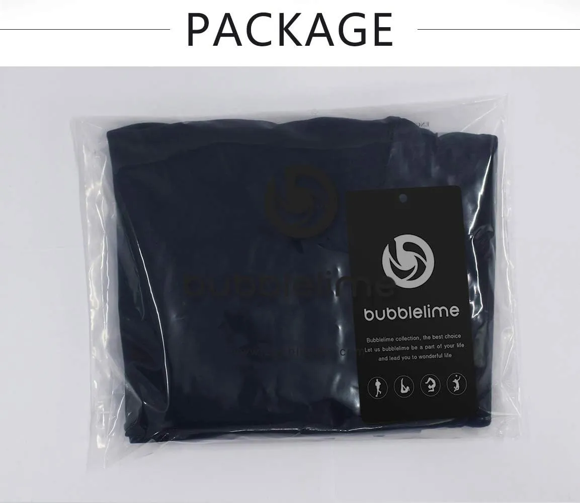 BUBBLELIME 25"/26"/27"/28" Basic/Super High Waist/Embossed Pattern Yoga Pants Running Workout Leggings Tummy Control