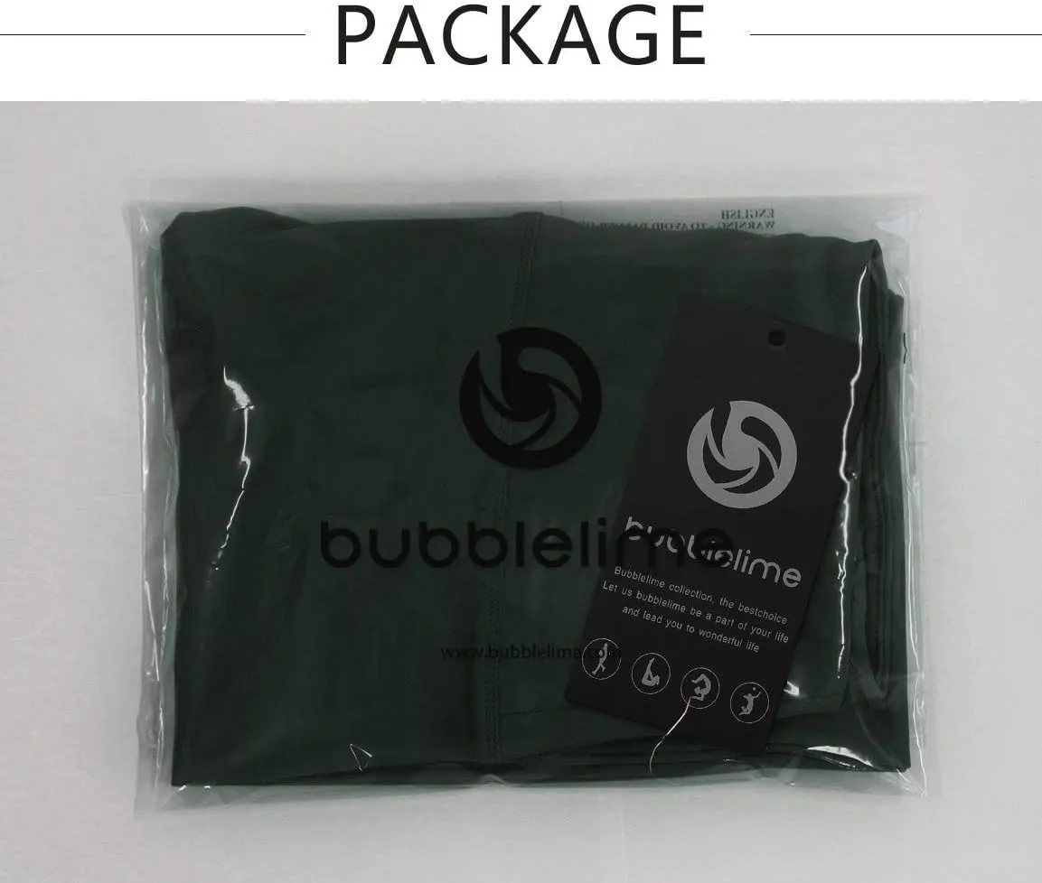 BUBBLELIME 25"/26"/27"/28" Basic/Super High Waist/Embossed Pattern Yoga Pants Running Workout Leggings Tummy Control