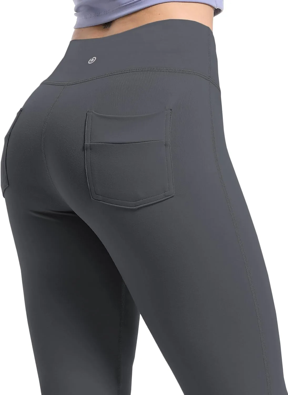 BUBBLELIME 29"/31"/33"/35"/37" Women's High Waist Straight Leg Yoga Pants Tummy Control Workout Pants with Pockets