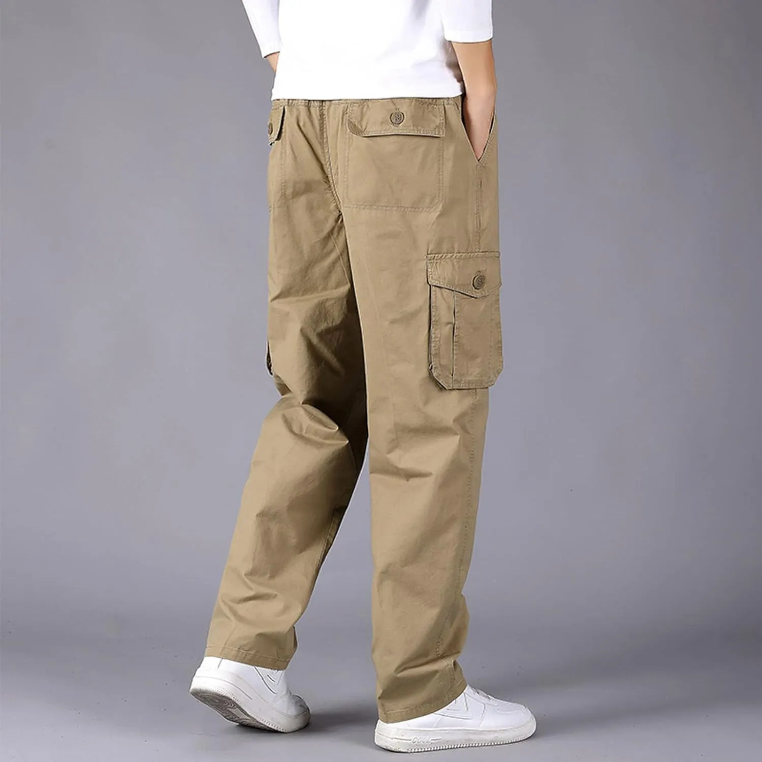 Cargo Pants for Men Joggers Tall Mens Joggers Sweatpants Slim Fit Mens Athletic Jogger Pants with Pockets for Running