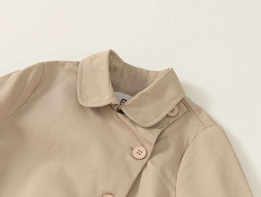 Classic Fleece-Lined Cape Trench