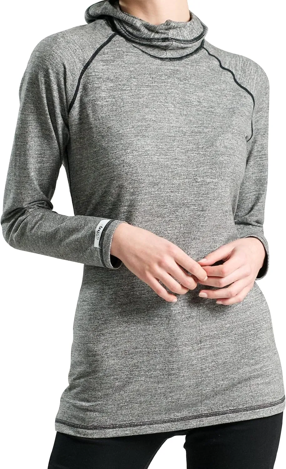HugU Heattech Workout Clothes Sportswear | Long Sleeve Workout Tops for Women | Gym Mens Thermal Shirt