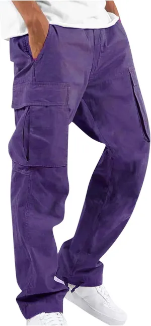 Men's Sports Casual Jogging Trousers Lightweight Hiking Work Pants Outdoor Pant