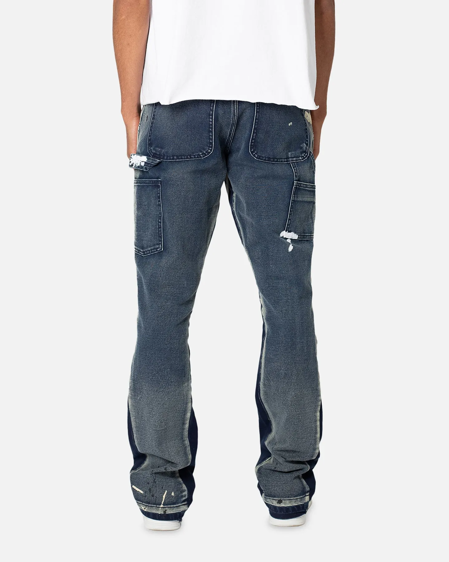 MNML B243 Flare Denim Jeans Navy