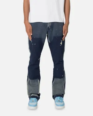 MNML B243 Flare Denim Jeans Navy