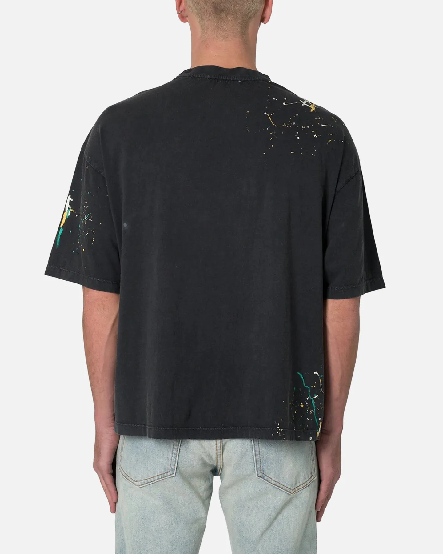MNML Gods Grace Vintage T-Shirt Washed Black