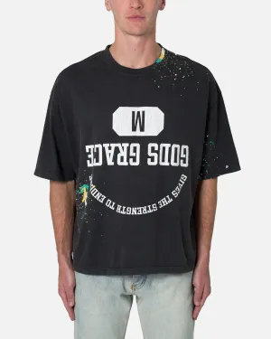MNML Gods Grace Vintage T-Shirt Washed Black