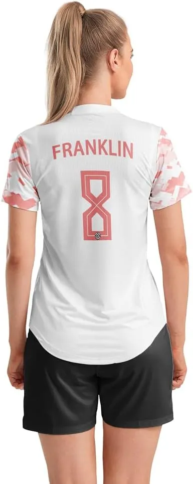 ORKY Women Customize Soccer Jersey, Quick Dry Sublimation Personalize Shirt Short Set, Custom Made Team Match Uniform Camo