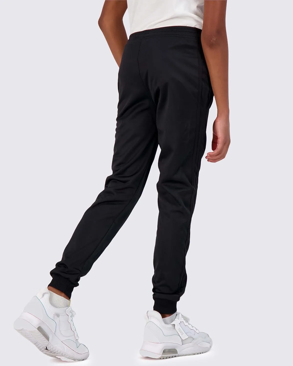 Real Essentials 3 Pack: Boy's Active Athletic Casual Jogger Sweatpants with Pockets