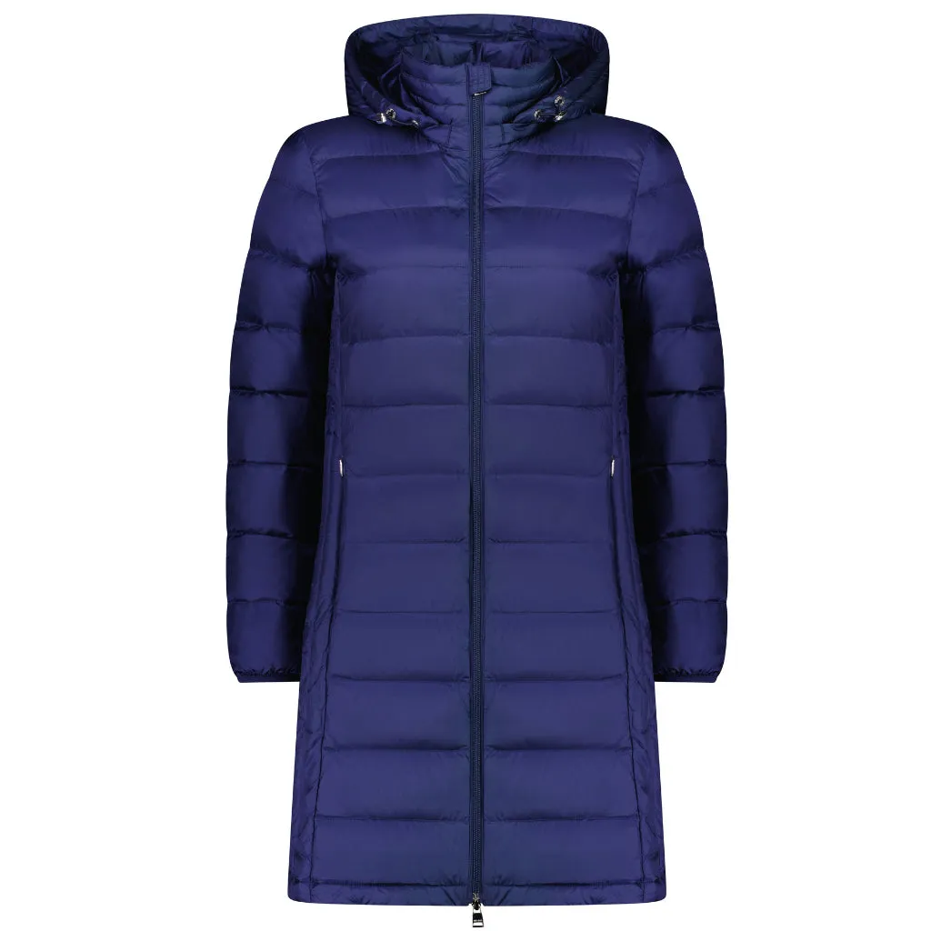 Sarah Women's 90/10 Packable Down Coat - Moonlight