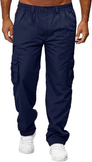 sdbrld Pants For Men Jeans Work Pants For Men Construction Mens Joggers Chino Cargo Pants Hiking Outdoor Recreation Pants Twill Fitness Track Jogging Pants Casual Cotton Pants