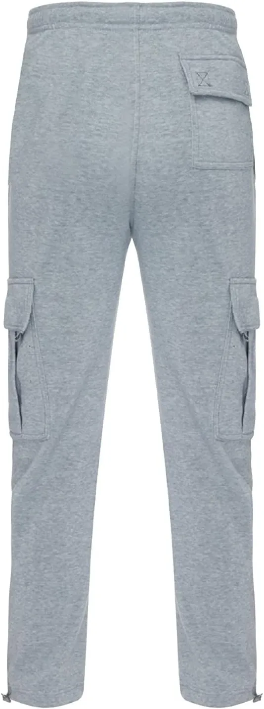 sdbrld Sweatpants For Men Mens Fashion Joggers Pants Cotton Drawstring Cargo Pants Hiking Outdoor Track Sweatpants Trousers