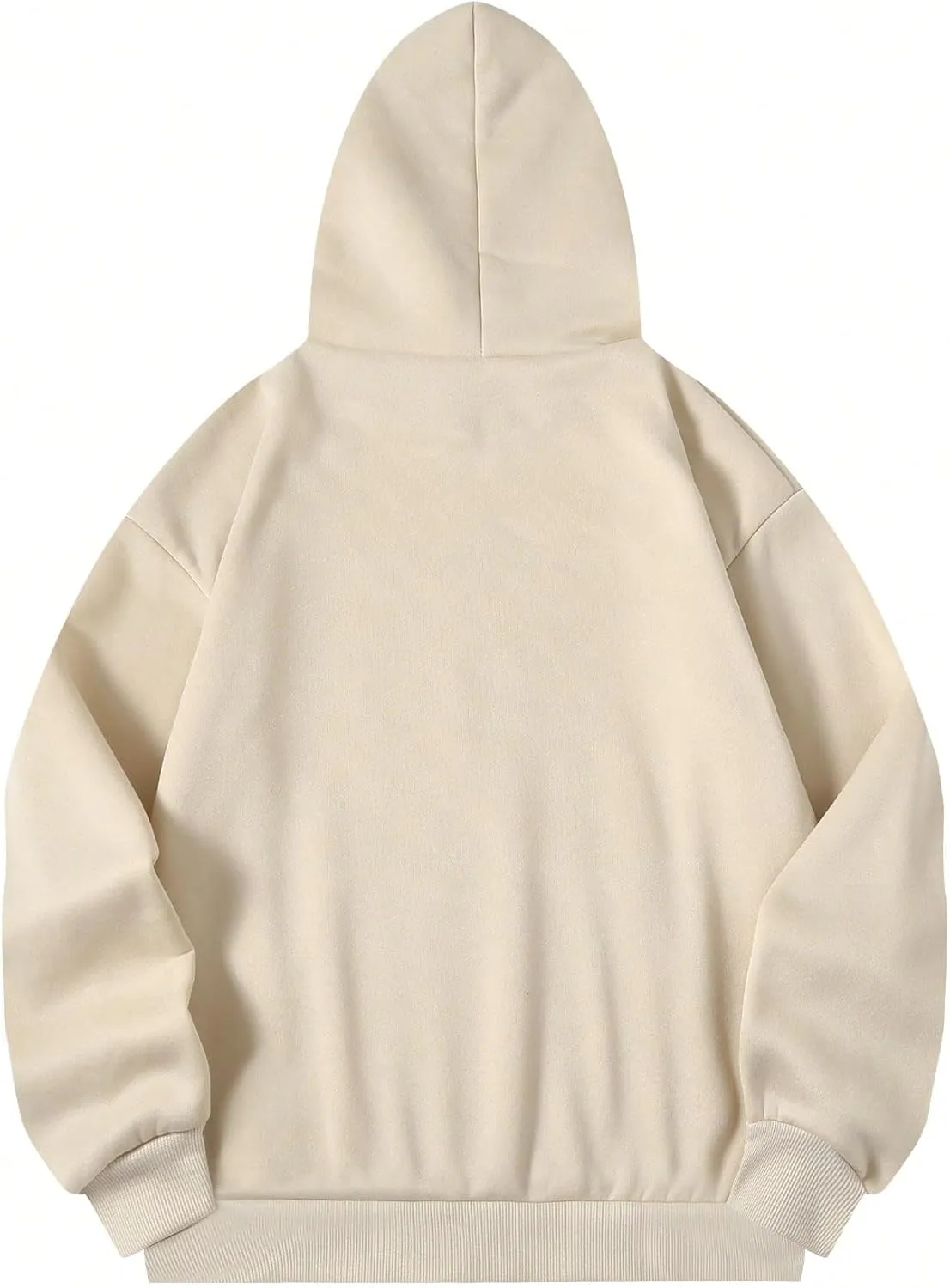 SHENHE Women's Casual Letter Print Oversized Long Sleeve Hooded Sweatshirt Pullover Hoodie Tops