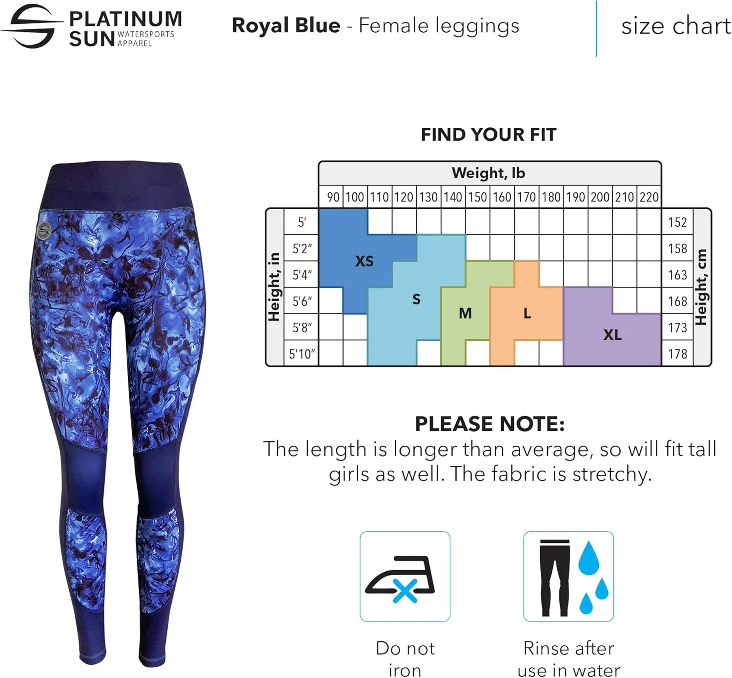 Swim Leggings for Women Quick Dry & UPF 50  Sun Protection Tights