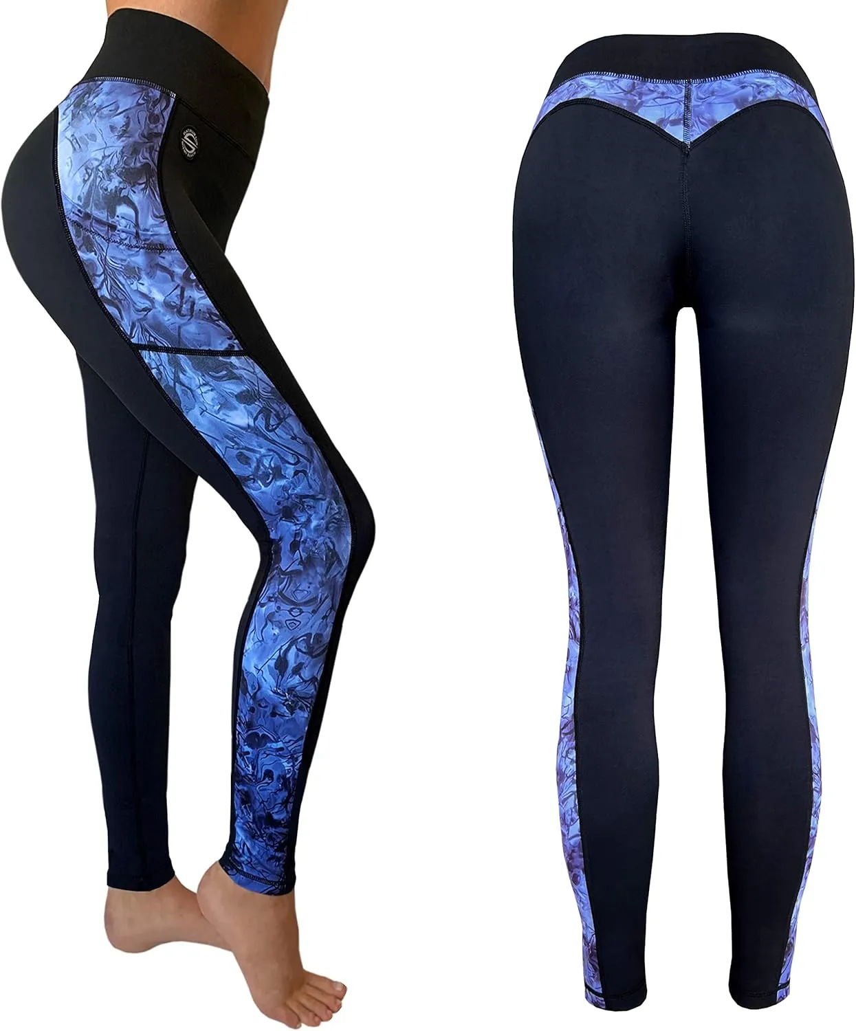 Swim Leggings for Women Quick Dry & UPF 50  Sun Protection Tights