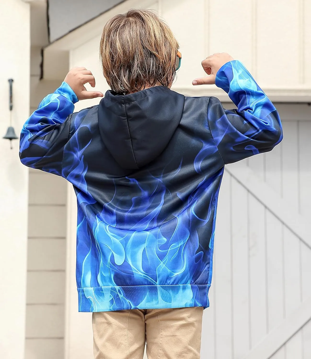 UNICOMIDEA Kids Hoodies Pullover 3D Sweatshirt Jumpers Tops for Boys Girls 6-16 Years Old