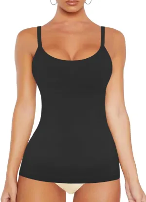 VVX Womens Shapewear for Women Tummy Control Tank Top Body Shaper Seamless Compression Camisole Tops