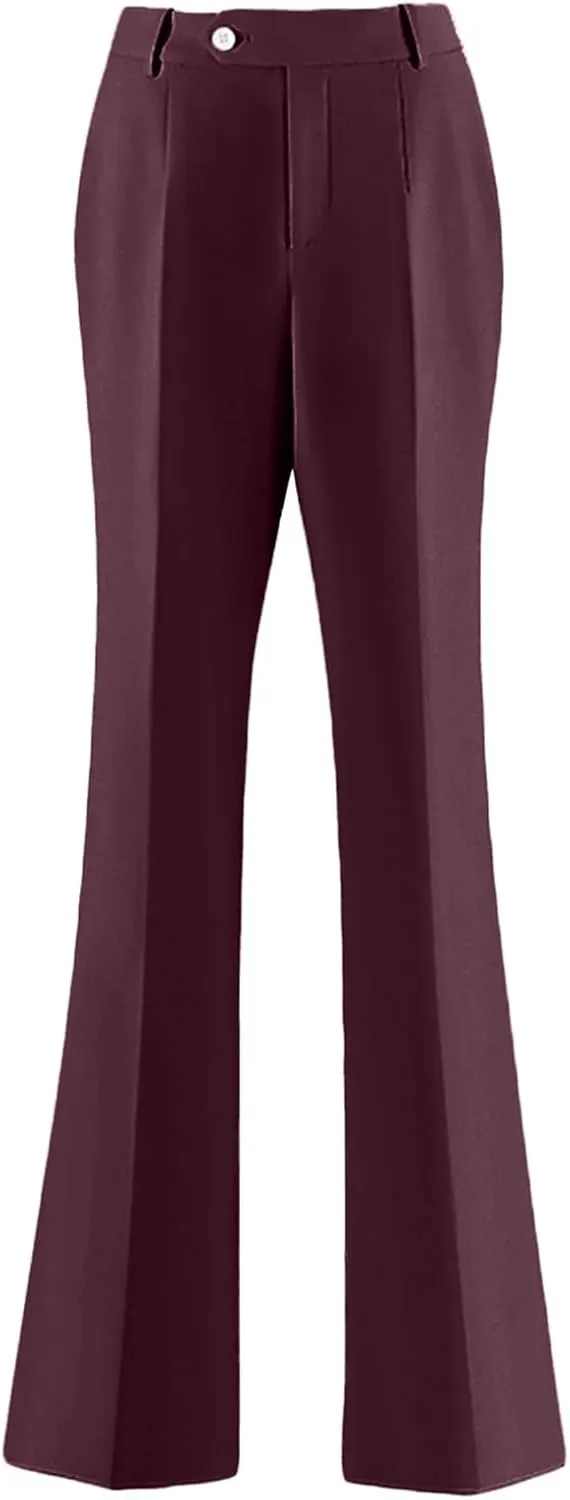 Wemaliyzd Women's Suits 2 Piece Work Office Peak Lapel Slim Fit Office Lady Blazer Pants