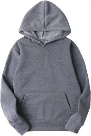 Womens Crewneck Oversized Sweatshirt Drawstring 2024 Fall Warm Cropped Solid Hoodies Loose Long Sleeve Pullover Tops